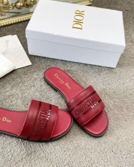 Dior Buty, sandaly klapki, skora