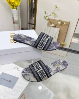 Dior Buty, sandaly klapki, skora