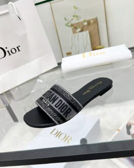 Dior Buty, sandaly klapki, skora