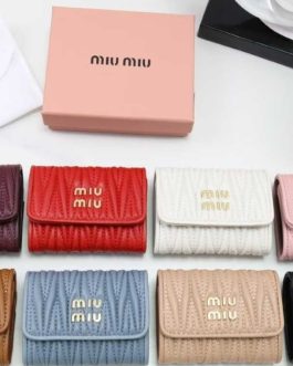 PORTFEL damski Miu Miu, skóra
