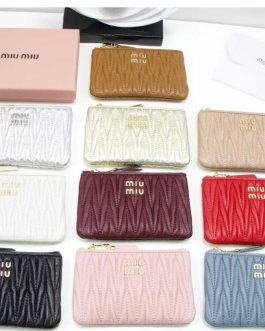 PORTFEL damski Miu Miu, skóra