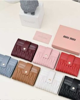 PORTFEL damski Miu Miu, skóra