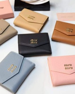 PORTFEL damski Miu Miu, skóra