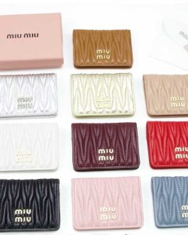 PORTFEL damski Miu Miu, skóra