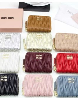 PORTFEL damski Miu Miu, skóra