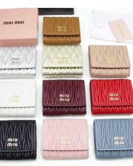 PORTFEL damski Miu Miu, skóra