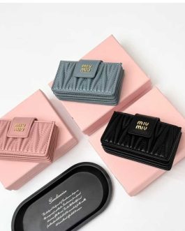 PORTFEL damski Miu Miu, skóra