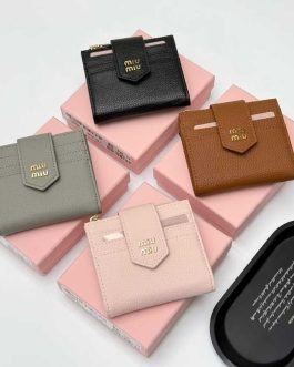 PORTFEL damski Miu Miu, skóra