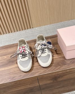 Miu Miu Sneakersy, trampki, tenisówki, buty, skora