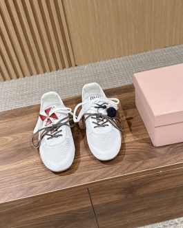 Miu Miu Sneakersy, trampki, tenisówki, buty, skora
