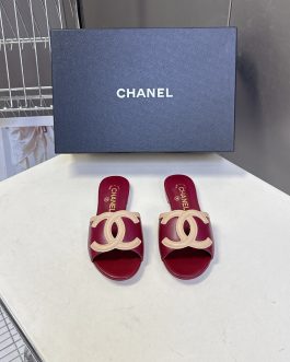 Chanel Buty, sandaly klapki, skora