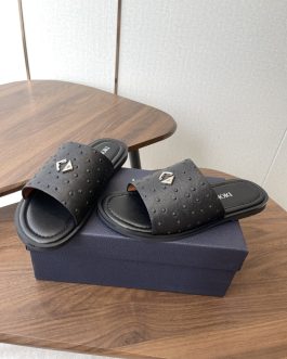 Dior Buty, sandaly klapki, skora