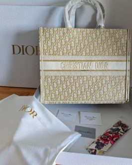Torebka damska elegancka Dior tote, skora