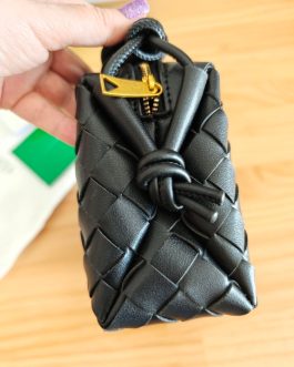 Torebka damska elegancka Bottega Veneta, skora