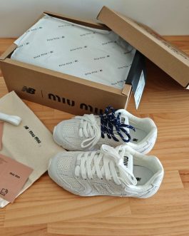 Miu Miu Sneakersy, trampki, tenisówki, buty, skora