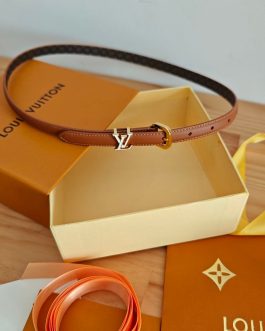 Pasek firmowy męski, damski, skóra Louis Vuitton