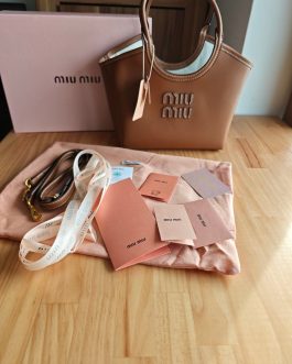 Torebka damska elegancka Miu Miu, skora