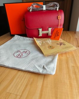Torebka damska elegancka Hermes, skora