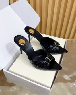 YSL Buty, sandaly klapki, skora