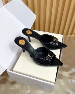 YSL Buty, sandaly klapki, skora