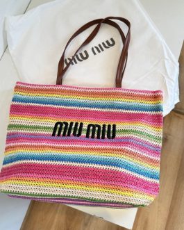 Torebka damska elegancka Miu Miu, skora