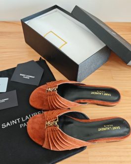 YSL Buty, sandaly klapki, skora