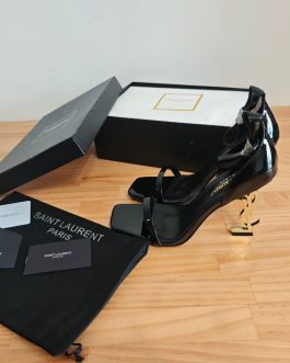 YSL Damskie buty na wysokim obcasie, skora