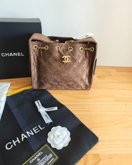 Torebka damska elegancka Chanel, skora