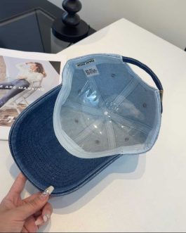 Miu Miu Męska Damska czapka z daszkiem bejsbolówka